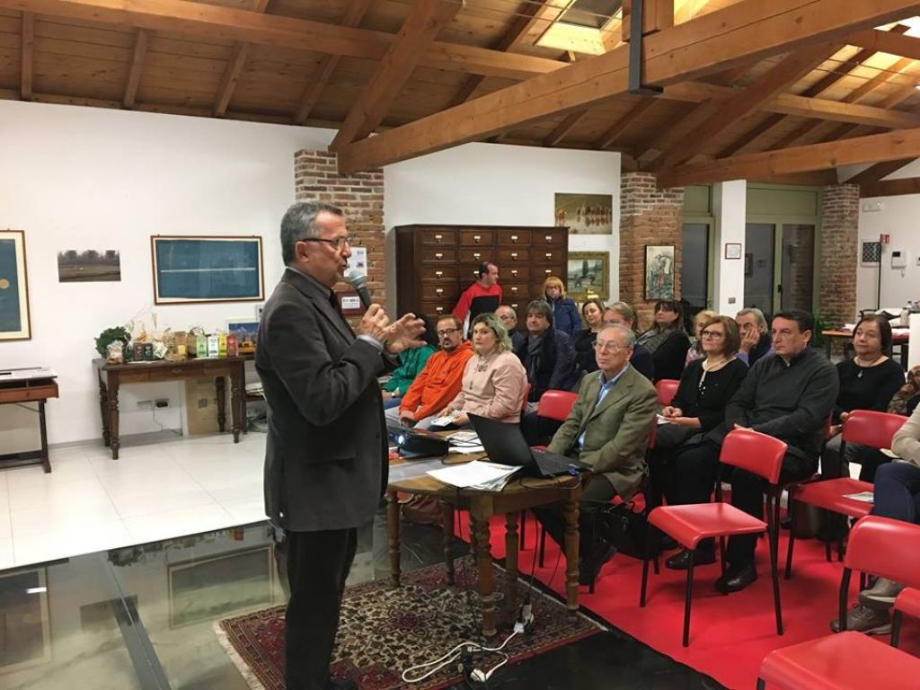 Berzero alla Fondazione Lova di Sannazzaro.